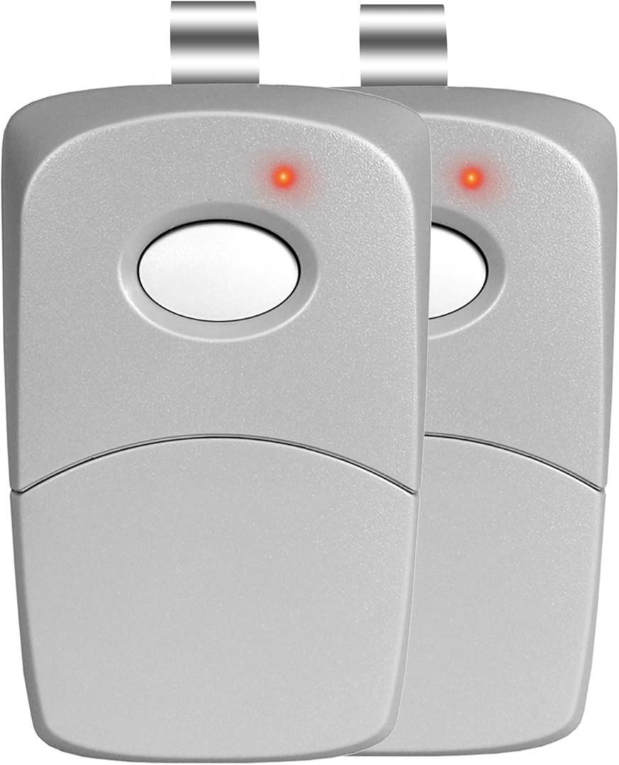 2 for Multi-Code 3089 308911 Linear MultiCode MCS308911, 10 Dip Switch Gate Opener Remote 300MHZ, Multi Code Garage Door Opener