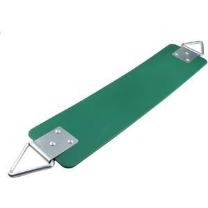 AGPTEK Swing Seat, 30.4 x 6 x 0.27 Inch Yard Swing for Kids & Adults with Metal Triangle Ring - Green(113KG /250LB Weight Limit)