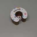 Kitty Curls Cat Toy - Magic Organ Cat Scratching Board for Indoor Cats, Foldable Accordion Honeycomb Scratcher with Ball, Interactive Twisty Paws Cat Toy (1pcs)