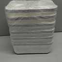 Elsjoy Set of 6 Plastic Storage Bin, 10"x 7"x 4" Classroom Storage Basket Cabinet Storage Bin with Handle, White Shelf Organizer Bins for Bathroom, Office, School