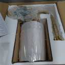 Natural Rattan Wall Sconce Set of 2, with Boho Woven Wicker and Creamy-White Fabric Shade for Vanity Stairway Fireplace Living Room Bedside Passway Hallway