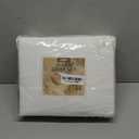 Nestl White Duvet Cover Queen Size - Soft Prewashed Queen Duvet Cover Set, 3 Piece, with Zipper Closure, 1 Duvet Cover 90x90 inches and 2 Pillow Shams