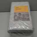 Non-Slip Stair Treads for Wooden Steps Indoor, 15 Pack 9" X 28" Edging Stair Runner with TPE Backing, 0.4" Thick Stair Rugs for Kids Elders & Pets, 100% Polyester Soft Carpet Stair Mats, Light Grey