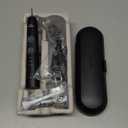 Philips Sonicare ProtectiveClean 5300 Rechargeable Electric Toothbrush, with Pressure Sensor, 3 Cleaning Modes, SmarTimer and QuadPacer, with 2 Bonus Brush Heads, Travel Case, Black, Model HX6423/34