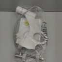 Ultra-Slim Bidet Attachment, Non-Electric Bidet Attachment, Adjustable Fresh Cold Water Pressure, Stainless Steel Inlet (White)