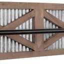 Autumn Alley Farmhouse Rustic Towel Rack Holder - Wood Towel Rack - 24" - Farmhouse Bathroom Hardware for Rustic Bathroom and Country Kitchen Style Dcor - Wall Mounted, Western Accessories (Brown)