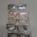 MIGSIR Blue Light Blocking Glasses for Computer Gaming, Fashion Fake Helps Reduce Screen Fatigue Eyeglasses for Women Men