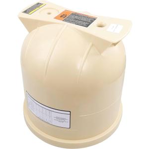 ATRACYPART Pool Filter Lid Replacement for Pentair Clean & Clear CC150 CC75 CC200 Predator  Fits Cartridge & D.E. Models  Replaces 178561 160317 160318 178555  12" Almond Housing Cover