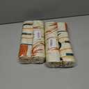 2 x YUJUN 4 Pack Fall Pillow Covers Decoration,18x18in Buffalo Plaid Farmhouse Pumpkin Maple Leaves Thanksgiving Fall Throw Pillows Cushion Case Couch Decor for Autumn Home Outdoor Decorations (White)