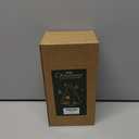 Christmas Gifts, 18oz Color Changing Christmas Glass Cups with Lids and Straw, Glass Tumbler Iced Coffee Drinks Cups for Holiday Party (1 Pack)