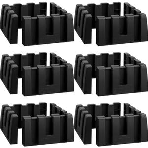 12 Sets Car Trunk Organizer Blocks for Back of SUV Multipurpose Car Storage Organizer Blocks