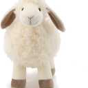 8.5" White/Cream Sheep Stuffed Animals for Boys and Girls,Soft and Adorable Lamb Plush Toys for Newborn Babies,Great Gifts on Birthday,Christmas,Baby Shower,Easter,Machine Washable