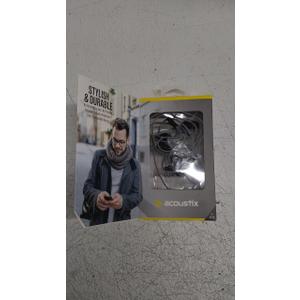 Acoustix Premium Sound Stereo Earbuds With Lightning USB C Connector