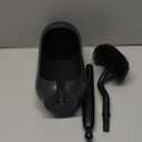 SetSail Toilet Brush and Plunger Set, Toilet Plungers for Bathroom Heavy Duty Toilet Bowl Brush and Holder Hidden Toilet Plunger and Brush Set for Deeply Cleaning - Black (1 pack)