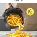 COMFEE' Compact 2.1 Quart Air Fryer with 12 Presets Menu Options, Adjustable Timer & Temperature Control 180-400 degrees F, Dishwasher-Safe Nonstick Fry Basket, 2.1qt