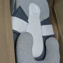 Rootling Baby Feeding Pillow, Anti Overflow Feeding Pillow for Reducing Spit-Up, Safety Nursing Pillow, Baby Lounger Reflux Wedge Breastfeeding, Removable top and Bottom