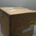 JONATHAN Y Rae Bedside Table Lamp 26.5" Clear Glass and Black Metal