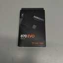 Samsung 870 EVO SATA III SSD 1TB 2.5 Internal Solid State Drive, Upgrade PC or Laptop Memory and Storage for IT Pros, Creators, Everyday Users, MZ-77E1T0B/AM