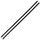 Beistle Theatrical Canes  2-Pack Black Wooden Dance Canes with White Tips, Classic Prop Accessories for 1920s Themed Parties, Magician Acts, Awards Night, Costumes and Stage Performances, 36.5