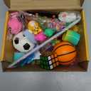 57PCS Treasure Chest for Kids Small Prizes Party Favors for Kids 8-12 4-8 3-5 Rewards, Treasure Box Fidget Toys for Classroom Prizes, Goodie Bag Stuffers, Pinata Filler, Claw Machine Toys Refill