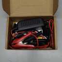 MOTOPOWER MP00205A 12V 800mA Automatic Battery Charger, Maintainer, Trickle and Desulfator (Black)