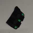 MUELLER Sports Medicine Green Fitted Wrist Brace for Men and Women, Wrist Pain Relief Support, Ideal for Carpal Tunnel, Tendonitis, Arthritis, Black (Small/Medium (Pack of 1))