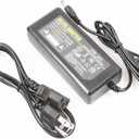 2 x NOYITO AC to DC Adapter 24V 3A 72W 120V 100-240V 50 60 Hz to 24V Power Supply Charger Transformer 5.5 x 2.5 2.1mm Interface