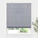 LazBlinds Cordless Roman Shades for Windows, 32" W × 60" H, Grey