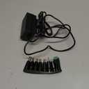 12V 2A 1A Power Supply AC Adapter with 8 Tips, Regulated 12 Volts 2000mA Replacement Charger Cord Cable for LED Strip Light, CCTV Camera, BT Speaker, GPS, Webcam, Router, DC 12V Converter (6ft)