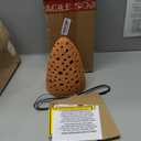 Terracotta Rocket Shaped Orchid Pot with Holes for Small Plants, Hanging Clay Orchid Planters for Outdoors