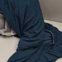 ZNSAYOTX 1 Piece Jacquard Couch Covers for 3 Cushion Couch Living Room High Stretch Sofa Cover Pet Dog Friendly Anti Slip Thickened Slipcovers Furniture Protector (Large, New Pattern Blackish Green)