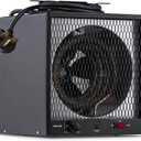 Newair 5600W Portable Electric Garage Heater - Heats Up to 600 sq. ft. with 6-Foot Cord Wrap and Carrying Handle, Space Heater Ideal for Garage, Bedroom, Dorm, and Office