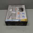 Magnetic Thermal Insulated Door Curtain, Fits Door Size 38" x 82",Durable Oxford Cloth&Thicken Polyester Fiber Fill, Efficient Temperature Control, Durable Construction, Soundproof and Windproof Gray