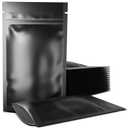 2 x 100Pcs Black Mylar Bags for Food Storage - Smell Proof Bag Small Ziplock Bag Organizer Kitchen Storage Small Jewelry Bags - 6x4 Heat Seal Bags Mylar Food Storage Bags Resealable Bags Candy Bags