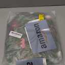 RECUTMS Artificial Hanging Willow Leaves Vine Twigs Whit Roses Flower 2Pc 5.7Ft Faux Ivy Plant Silk Green Leaf Rose Floral Garland Greenery Indoor Outdoor Wedding Jungle Birthday Party Garden Decor