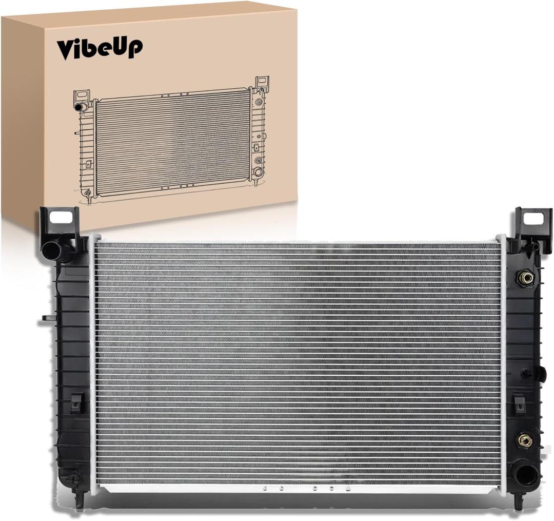 VibeUp 2334 Radiator Compatible With Chevrolet Silverado 1500 2500 HD Classic 3500,Chevrolet Suburban 1500,Chevrolet Tahoe,GMC Sierra 1500 2500 HD Classic 3500 3500 Classic | #Replaces 52484047