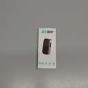 COMSOON Bluetooth Receiver for Car, Noise Cancelling 3.5mm AUX Bluetooth Car Adapter, Wireless Audio Receiver for Home Stereo/Wired Headphones, Hands-Free Call, 16H Battery Life - Black+Silver