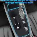 for 2026 Honda Accord Accessories 2023 2024 2025 Car Cup Holder Inserts and Center Console Tray Replacement, Silicone Cup Holder Inserts Mat Pad Drink Holder Center Console Storage Organizer