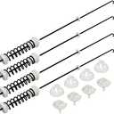 2025 UPGRADED W10780048 WTW4800XQ4 WTW4800XQ1 RTW4640YQ1 ATW4675YQ1 Washer Suspension Rod Kit(4 packs) by Beaquicy - Replacement for Whirlpool Ken-more Admiral May-tag Washing Machine