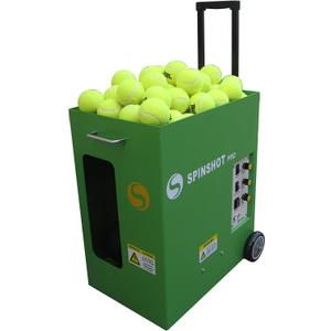 Spinshot Pro Tennis Ball Machine (The Best Model for Easy Use)