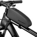 ROCKBROS Bike Top Tube Bag Bicycle Front Frame Bag Waterproof Bike Pouch Pack/Phone Bag Cycling Accessories Pouch for Mountain Road Bike Medium