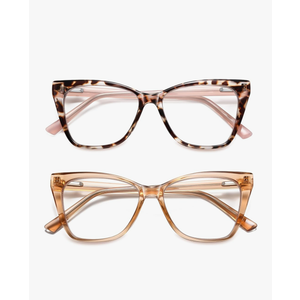 Reading Glasses Women Cat Eye Photochromic Computer Reader Stylish Ladies Designer Fashion Big Unbreakable Eyewear 1.25 Diopters