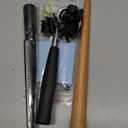 Ring Sizer Measuring Tool Kit Ring Mandrel Sizing Kit Finger Ring Size Measurer Ring Shaper to Fix Bent Rings Resize Repair Jewelers Mandrel and Hammer Ring Size Adjuster (WOOD-12PCS)