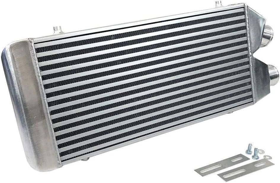 2.5" I/O Same Side Universal Intercooler 27"X12.5"X3" Tube & Fin