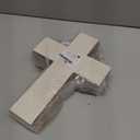 12 Inch 12 Pack Unfinished Wooden Cross Unpainted Wood Layered Framed Cross for DIY Crafts