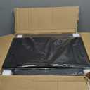 12 Pack Shoe Boxes Organizer, Magnetic Door Shoe Storage Boxes, Clear Sneaker Storage Box for Women/Men, Fit up to US Size 12 (Black)