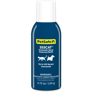 PetSafe SSSCAT Refill Can for Motion Activated Automatic Spray Pet Deterrent for Cats and Dogs