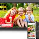 Uhale 15.6" Digital Picture Frame 64GB Storage 1920x1080 IPS FHD WiFi Electronic Photo Frame with Remote Control Wall-Mounted Support SD Card/USB Drive Share Photos/Videos Anywhere (No Touchscreen)