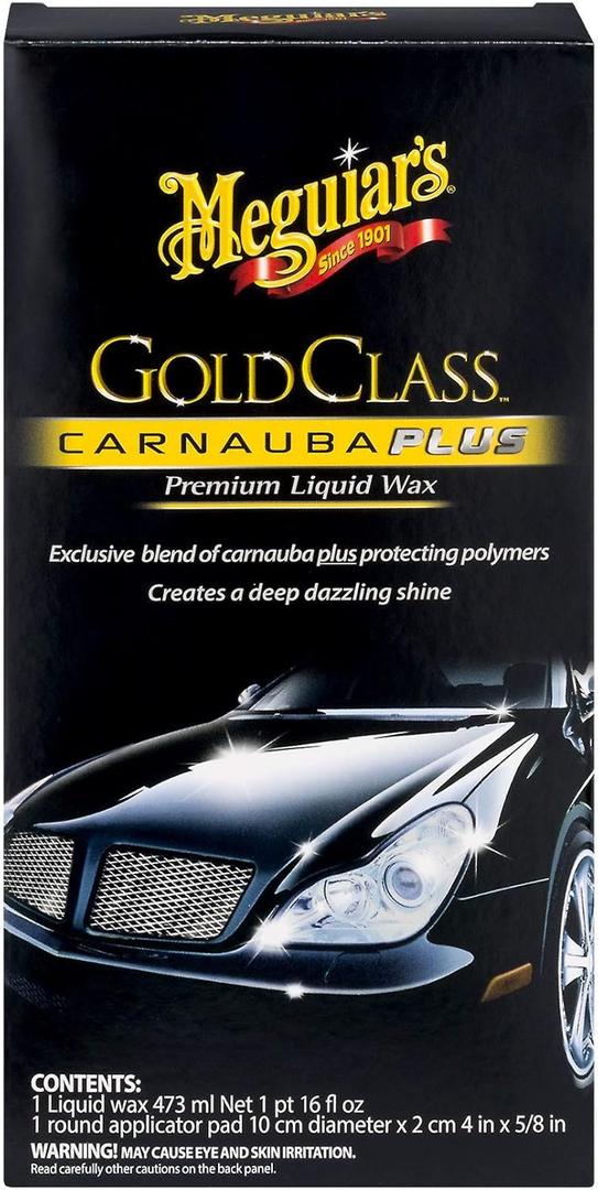 Meguiars G7016 16 Oz Gold Class Premuim Clear Coat Wax