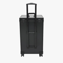 Professional 4-Drawer Rolling Makeup Case - Extra Large, Portable & Durable Cosmetic Train Case for Makeup Artists & Hairstylists with Multiple Compartments